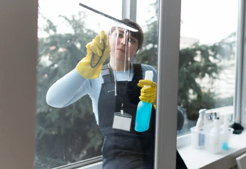 Nettoyage de vitres intérieures et extérieures à Saint-Victor-la-Coste